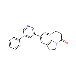 O=C1CCc2cc(-c3cncc(-c4ccccc4)c3)cc3c2N1CC3 ZINC000071318759