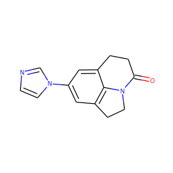 O=C1CCc2cc(-n3ccnc3)cc3c2N1CC3 ZINC000071316176