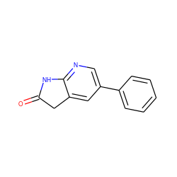 O=C1Cc2cc(-c3ccccc3)cnc2N1 ZINC000034573953