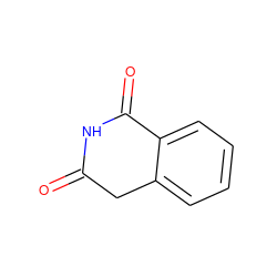 O=C1Cc2ccccc2C(=O)N1 ZINC000001601221