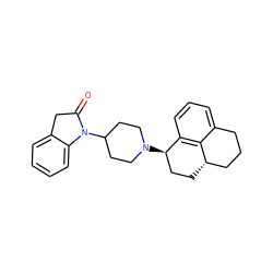 O=C1Cc2ccccc2N1C1CCN([C@@H]2CC[C@H]3CCCc4cccc2c43)CC1 ZINC000096270683