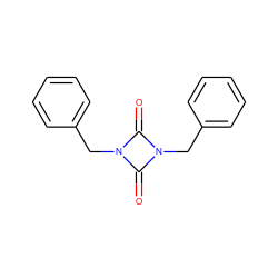 O=C1N(Cc2ccccc2)C(=O)N1Cc1ccccc1 ZINC000029411744