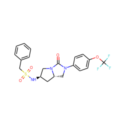 O=C1N(c2ccc(OC(F)(F)F)cc2)C[C@@H]2C[C@@H](NS(=O)(=O)Cc3ccccc3)CN12 ZINC000096168530