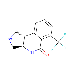 O=C1N[C@H]2CNC[C@@H]2c2cccc(C(F)(F)F)c21 ZINC000038219545