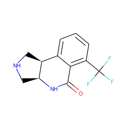 O=C1N[C@H]2CNC[C@H]2c2cccc(C(F)(F)F)c21 ZINC000035875416