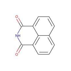 O=C1NC(=O)c2cccc3cccc1c23 ZINC000000024215