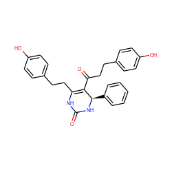 O=C1NC(CCc2ccc(O)cc2)=C(C(=O)CCc2ccc(O)cc2)[C@@H](c2ccccc2)N1 ZINC000096269908