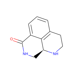 O=C1NC[C@@H]2NCCc3cccc1c32 ZINC000045391856