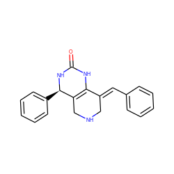 O=C1NC2=C(CNC/C2=C\c2ccccc2)[C@@H](c2ccccc2)N1 ZINC000096270606