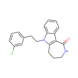 O=C1NCCCc2c1c1ccccc1n2CCc1cccc(Cl)c1 ZINC001772578958