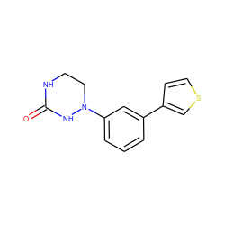 O=C1NCCN(c2cccc(-c3ccsc3)c2)N1 ZINC000013759115