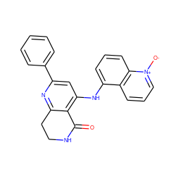 O=C1NCCc2nc(-c3ccccc3)cc(Nc3cccc4c3ccc[n+]4[O-])c21 ZINC000116991526