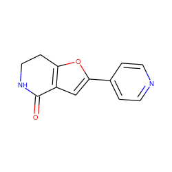 O=C1NCCc2oc(-c3ccncc3)cc21 ZINC000028970396