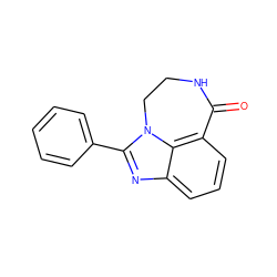 O=C1NCCn2c(-c3ccccc3)nc3cccc1c32 ZINC000000026816