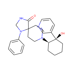 O=C1NCN(c2ccccc2)C12CCN([C@@H]1CCCC[C@@]1(O)c1cccnc1)CC2 ZINC000028564120