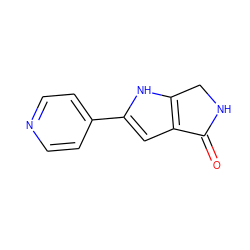 O=C1NCc2[nH]c(-c3ccncc3)cc21 ZINC000028970405