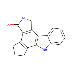 O=C1NCc2c1c1c(c3[nH]c4ccccc4c23)CCC1 ZINC000028568776