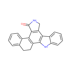 O=C1NCc2c1c1c(c3[nH]c4ccccc4c23)CCc2ccccc2-1 ZINC000014954816