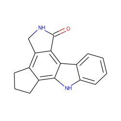 O=C1NCc2c3c(c4[nH]c5ccccc5c4c21)CCC3 ZINC000028568805