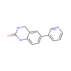 O=C1NCc2cc(-c3cccnc3)ccc2N1 ZINC000299858296