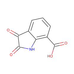 O=C1Nc2c(C(=O)O)cccc2C1=O ZINC000002496760