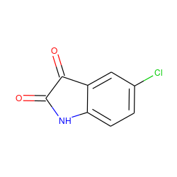 O=C1Nc2ccc(Cl)cc2C1=O ZINC000001722141