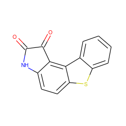 O=C1Nc2ccc3sc4ccccc4c3c2C1=O ZINC000001823484