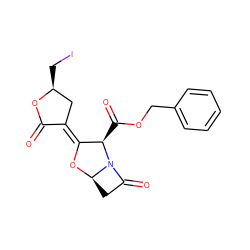 O=C1O[C@@H](CI)C/C1=C1/O[C@@H]2CC(=O)N2[C@@H]1C(=O)OCc1ccccc1 ZINC001772621425
