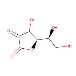 O=C1O[C@H]([C@@H](O)CO)C(O)C1=O ZINC000100006770