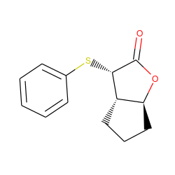 O=C1O[C@H]2CCC[C@@H]2[C@@H]1Sc1ccccc1 ZINC000026743687