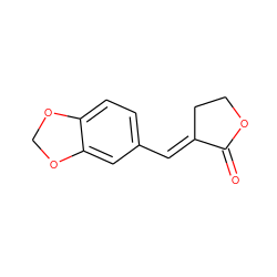 O=C1OCC/C1=C\c1ccc2c(c1)OCO2 ZINC000001591949