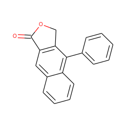 O=C1OCc2c1cc1ccccc1c2-c1ccccc1 ZINC000026174242