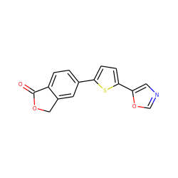 O=C1OCc2cc(-c3ccc(-c4cnco4)s3)ccc21 ZINC000073219392