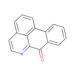 O=C1c2ccccc2-c2cccc3ccnc1c23 ZINC000002024486