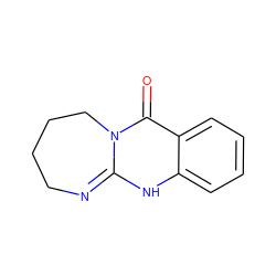 O=C1c2ccccc2NC2=NCCCCN12 ZINC000006492090