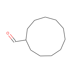 O=CC1CCCCCCCCCC1 ZINC000028219563