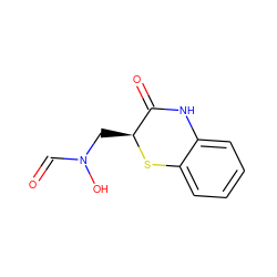 O=CN(O)C[C@@H]1Sc2ccccc2NC1=O ZINC000029245148