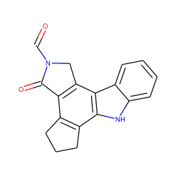 O=CN1Cc2c(c3c(c4[nH]c5ccccc5c24)CCC3)C1=O ZINC000028570041