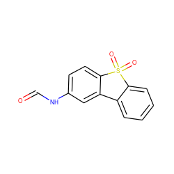 O=CNc1ccc2c(c1)-c1ccccc1S2(=O)=O ZINC000026176099