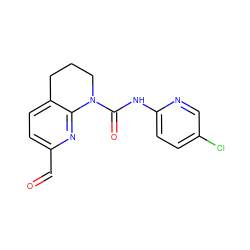 O=Cc1ccc2c(n1)N(C(=O)Nc1ccc(Cl)cn1)CCC2 ZINC001772608133