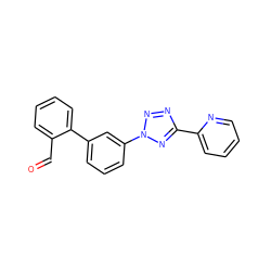 O=Cc1ccccc1-c1cccc(-n2nnc(-c3ccccn3)n2)c1 ZINC000028396657