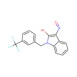 O=Nc1c(O)n(Cc2cccc(C(F)(F)F)c2)c2ccccc12 ZINC000096903407