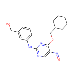 O=Nc1cnc(Nc2cccc(CO)c2)nc1OCC1CCCCC1 ZINC000103192012