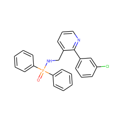 O=P(NCc1cccnc1-c1cccc(Cl)c1)(c1ccccc1)c1ccccc1 ZINC000095593527