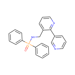 O=P(NCc1cccnc1-c1cccnc1)(c1ccccc1)c1ccccc1 ZINC000095595214