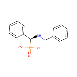 O=P(O)(O)[C@H](NCc1ccccc1)c1ccccc1 ZINC000006529560