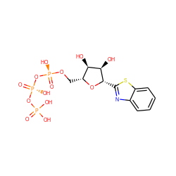 O=P(O)(O)O[P@](=O)(O)O[P@](=O)(O)OC[C@H]1O[C@@H](c2nc3ccccc3s2)[C@H](O)[C@@H]1O ZINC000038475908