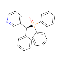 O=P(c1ccccc1)(c1ccccc1)[C@@H](c1ccccc1)c1cccnc1 ZINC000095596924