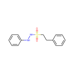 O=S(=O)(CCc1ccccc1)NNc1ccccc1 ZINC000001882650