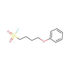 O=S(=O)(F)CCCCOc1ccccc1 ZINC000115390037